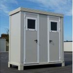 Contenedor sanitario modular SS1 – 2 WC y 2 lavamanos - Imagen 8