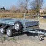 Remolque basculante Brenderup 2260 T - 260×128 - 750kg - Imagen 17