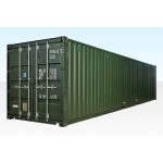 Contenedor marítimo verde 40 pies RAL 6007