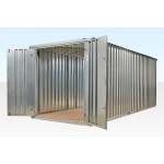 Almacén Contenedor Modular Galvanizado Flat Pack XL 6 m