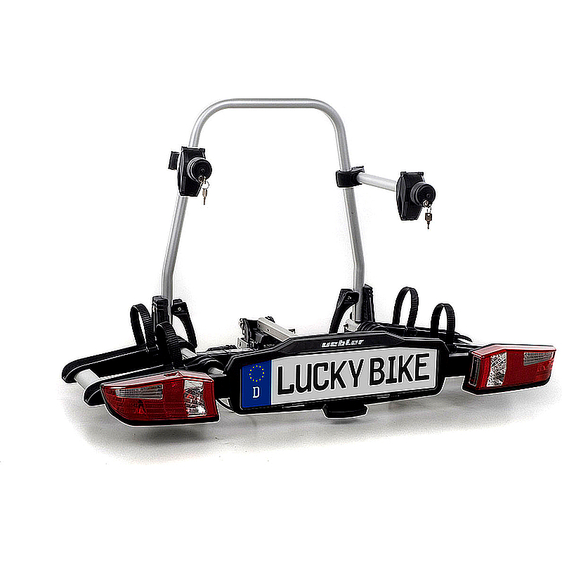 3b612a8ec456cea73ccc20dcfcb64285 Uebler X21 S portabicicletas plegable para 2 E-Bikes - Imagen 1