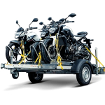 Remolque portamotos Humbaur HM 752113 - 3 motos - Imagen 3