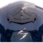 Scorpion EXO-R1 Evo Carbon Air Onyx Blue - Imagen 4