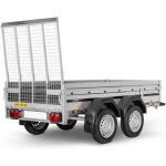 Remolque basculante Brenderup 2260 T - 260×128 - 750kg - Imagen 13