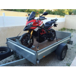 Remolque plataforma basculante Brenderup 2260