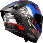 LS2 FF807 Dragon Carbon azul/rojo - Imagen 5