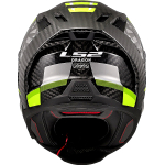 LS2 FF807 Dragon Trax Hi Vis Carbon - Imagen 4