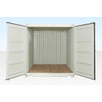 Contenedor de envío 10 pies blanco RAL 9003 - Imagen 3