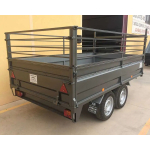 Remolque de 2 ejes - 3000x1700x500 - 750kg - Imagen 2