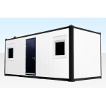 Cabina Modular Doble con Cocina y Baño 6,7x2,74 m