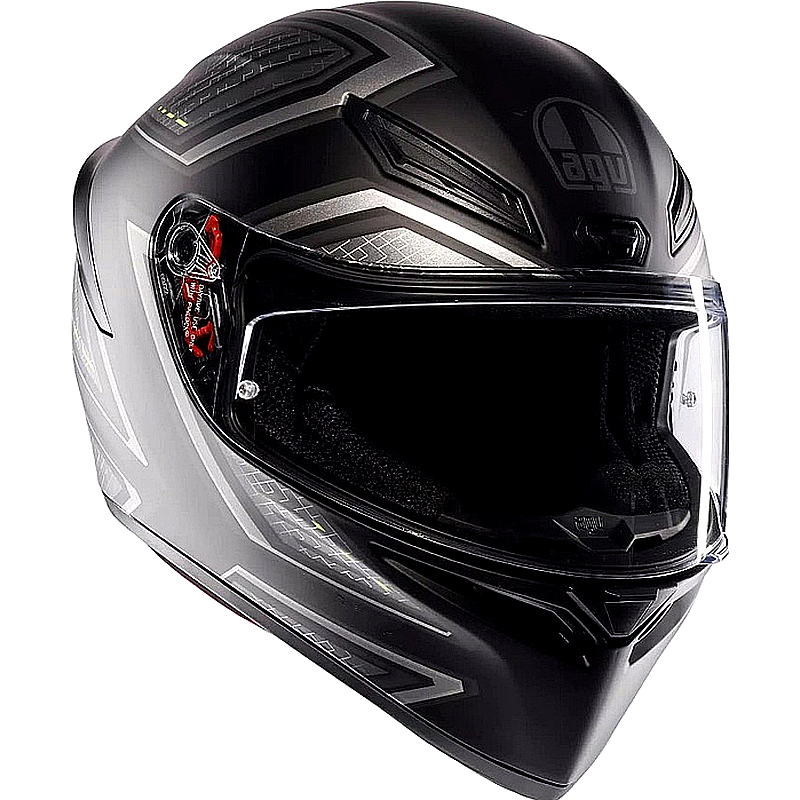8895336b64963aeae01b5c9d0d8524ba AGV K1 S Sling Casco Integral Mate Negro/Gris - Imagen 1