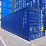 Contenedor marítimo 40 pies High Cube Azul RAL 5013