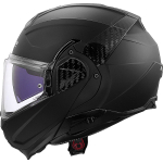 Casco abatible LS2 FF910 Advant II Carbon Mate Negro - Imagen 2