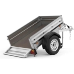 Remolque Brenderup 1150 S - 500kg - con extensiones de malla - Imagen 2