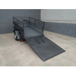 Remolque portamaquinaria industrial basculante - 750kg - Imagen 2