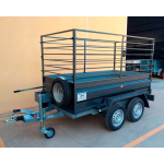 Remolque de 2 ejes - 2500x1500x500 - MMA 750kg