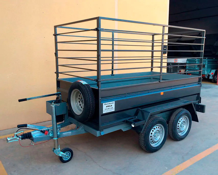 bdfb1919a736cb19a11fa7e43750912c Remolque de 2 ejes - 2500x1500x500 - MMA 750kg - Imagen 1