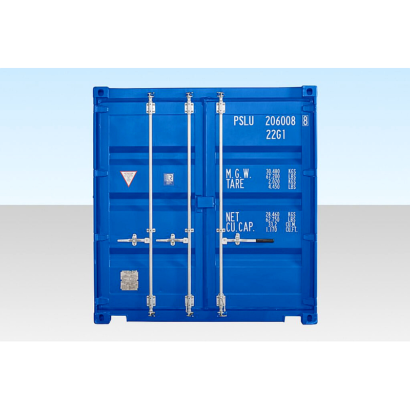 bf112beb274250645664fdb97a347fb3 Contenedor autoservicio 20 pies azul RAL 5010 - Imagen 1
