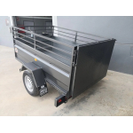 Remolque portamaquinaria industrial basculante - 750kg - Imagen 3