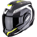 Casco abatible Scorpion Exo-Tech Carbon negro/amarillo ML