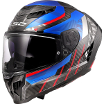 LS2 FF807 Dragon Carbon azul/rojo