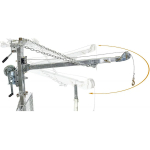 Remolque basculante con grúa - 1000kg - caja galvanizada - Imagen 3