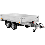 Remolque volquete hidráulico Saris K1 276x150cm - 2700kg - Imagen 3