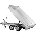 Remolque volquete hidráulico Saris K1 276x150cm - 2700kg