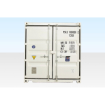 Contenedor de envío 10 pies blanco RAL 9003 - Imagen 4