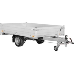 Remolque plataforma Saris PL - 256x150cm - 1500kg - 1 eje - Imagen 2