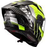 LS2 FF807 Dragon Trax Hi Vis Carbon - Imagen 5